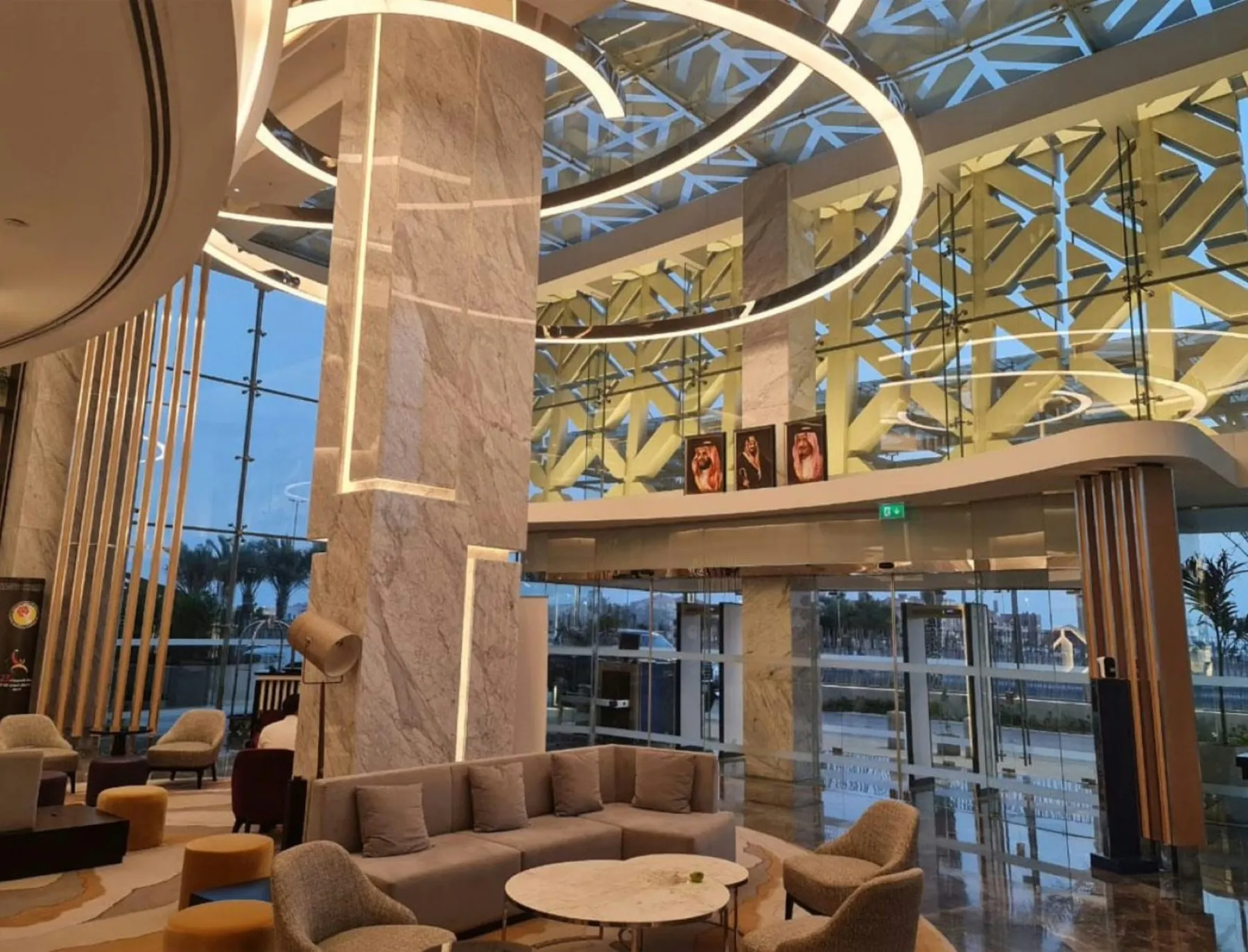 Crowne Plaza Jeddah — OS&E — lobby and public areas of a 200-key property